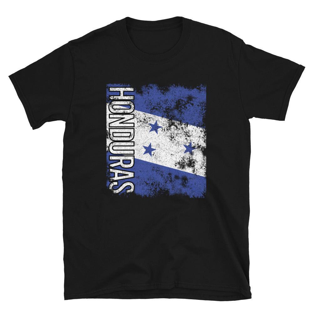 Honduras Flag Distressed T-Shirt