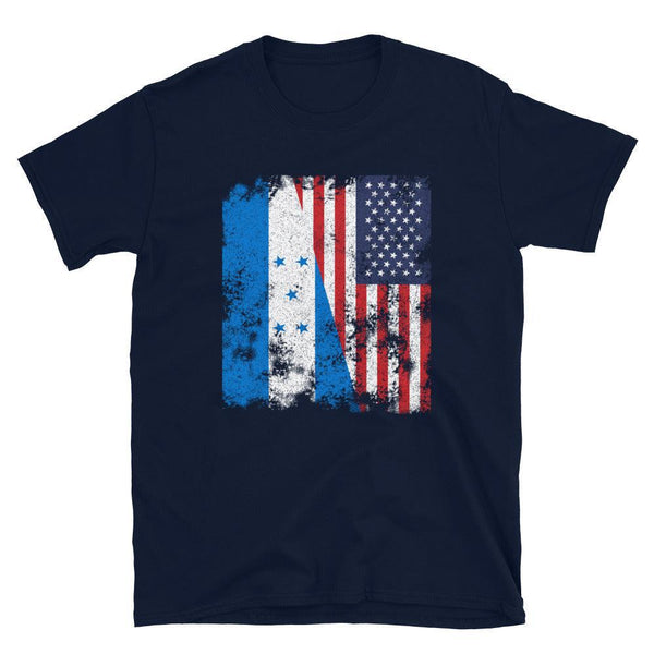 Honduras USA Flag T-Shirt