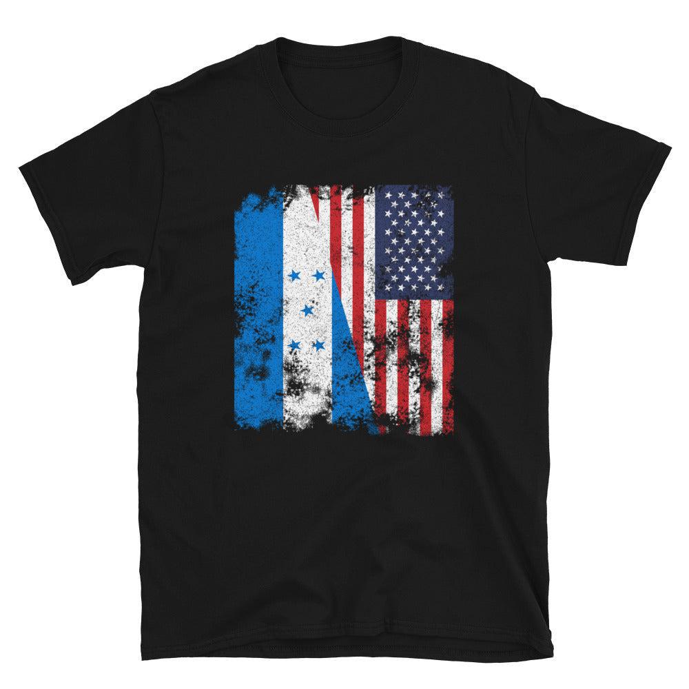 Honduras USA Flag T-Shirt