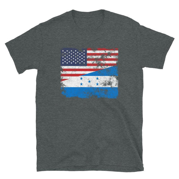 Honduras USA Flag T-Shirt