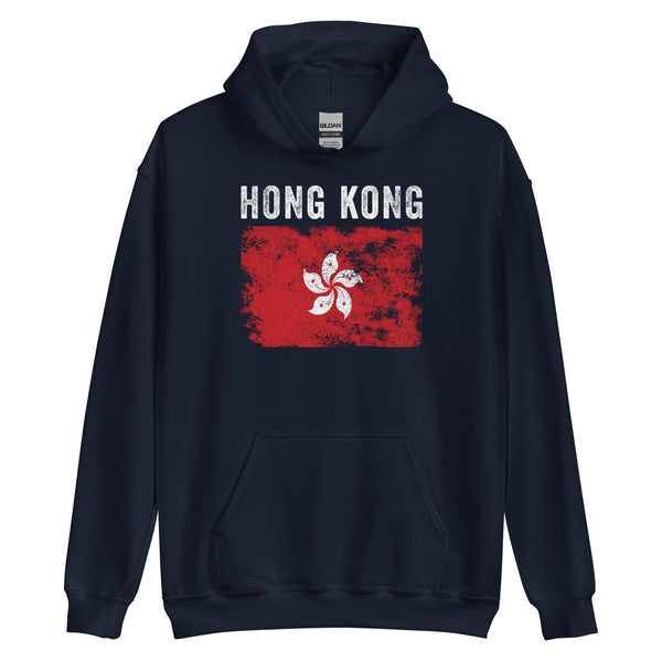 Hong Kong Flag Vintage Hong Konger Flag Hoodie