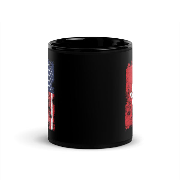 Hong Kong USA Flag - Half American Mug