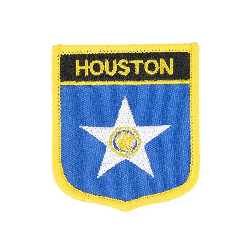 Houston Flag Patch - Sew On/Iron On Patch