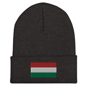 Hungary Flag Beanie - Embroidered Winter Hat