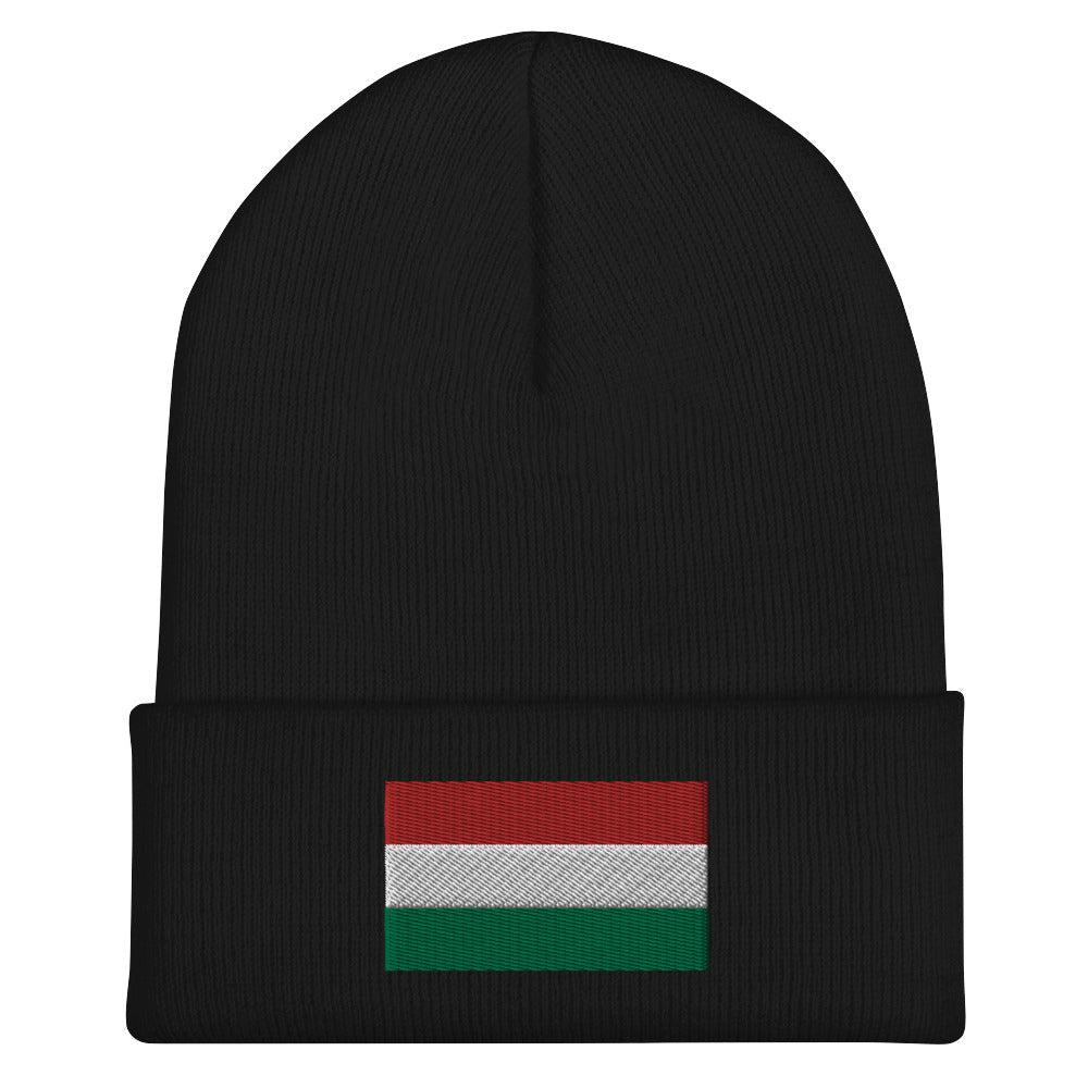 Hungary Flag Beanie - Embroidered Winter Hat