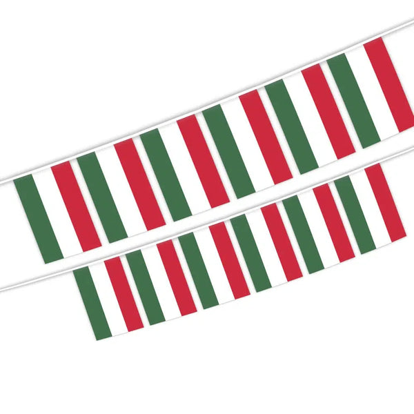 Hungary Flag Bunting Banner - 20Pcs