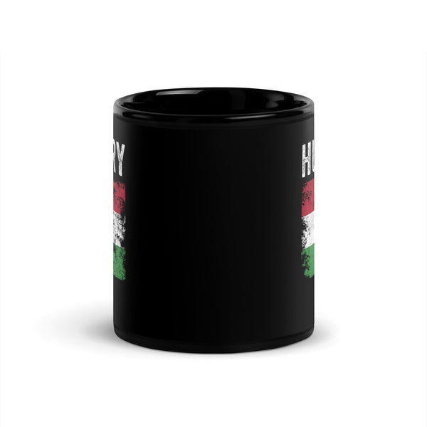 Hungary Flag Distressed - Hungarian Flag Mug