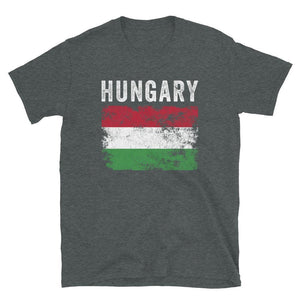 Hungary Flag Distressed - Hungarian Flag T-Shirt