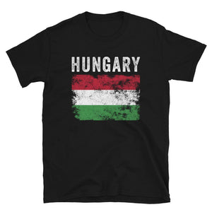 Hungary Flag Distressed - Hungarian Flag T-Shirt