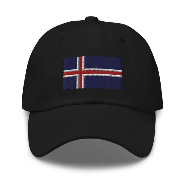 Iceland Flag Cap - Adjustable Embroidered Dad Hat