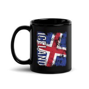 Iceland Flag - Distressed Flag Mug