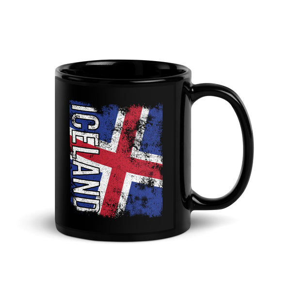 Iceland Flag - Distressed Flag Mug