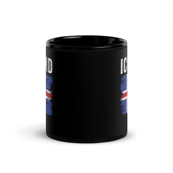 Iceland Flag Distressed - Icelandic Flag Mug