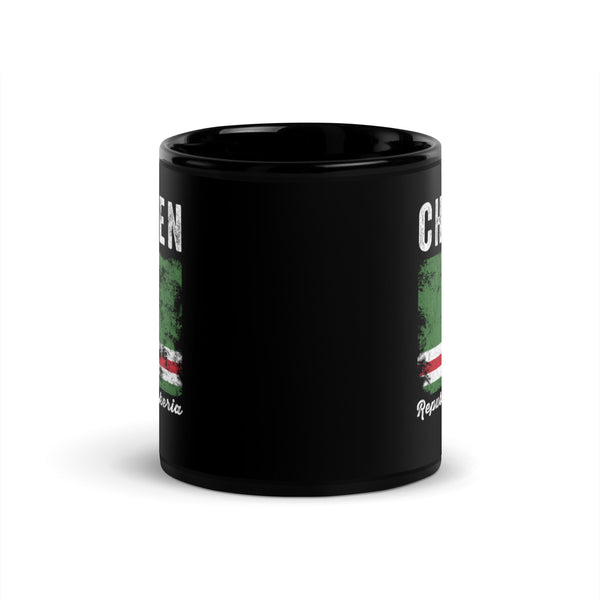 Ichkeria Flag Distressed - Caucasian Flag Mug