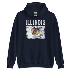 Illinois State Flag Hoodie