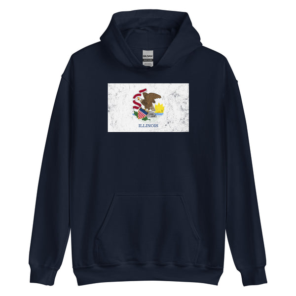 Illinois State Flag Hoodie