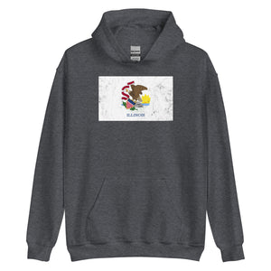 Illinois State Flag Hoodie