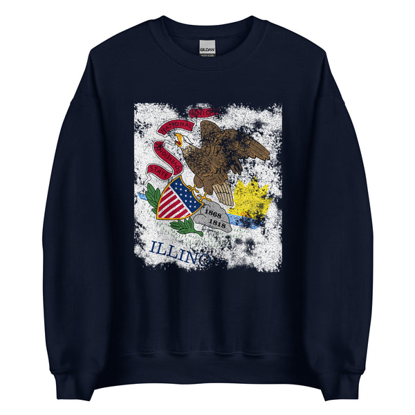 Illinois State Flag Sweatshirt