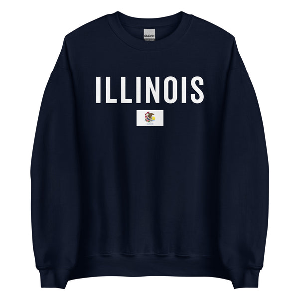 Illinois State Flag Sweatshirt