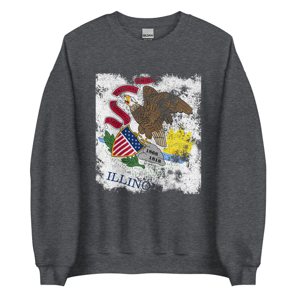 Illinois State Flag Sweatshirt
