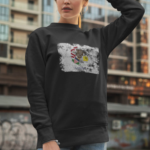 Illinois State Flag Sweatshirt