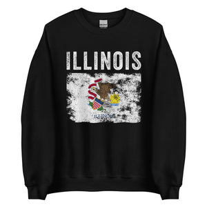 Illinois State Flag Sweatshirt