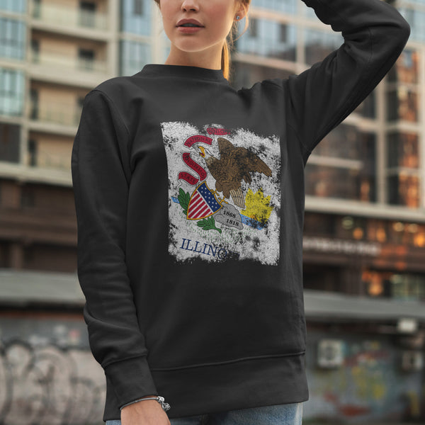 Illinois State Flag Sweatshirt