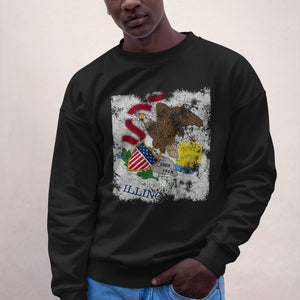 Illinois State Flag Sweatshirt