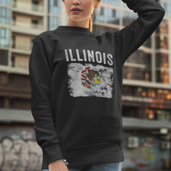 Illinois State Flag Sweatshirt