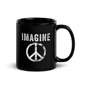 Imagine Peace Sign Mug