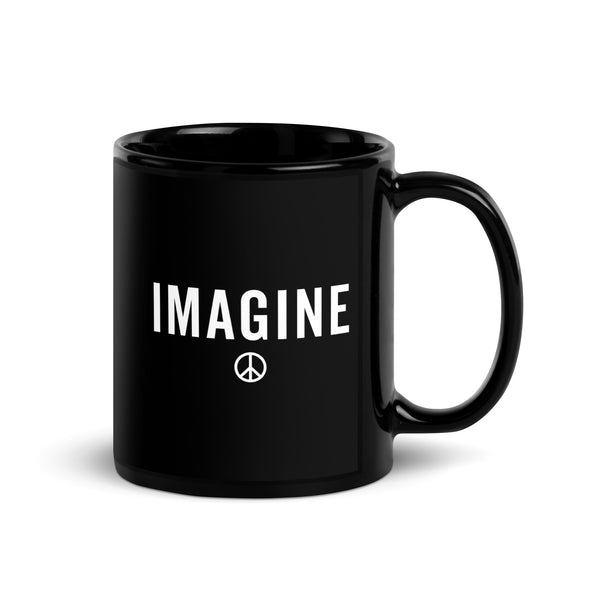 Imagine Peace Sign Mug