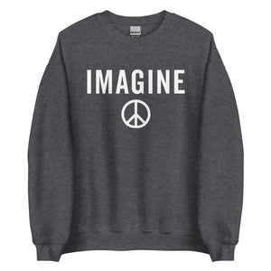 Imagine Peace Sign Sweatshirt