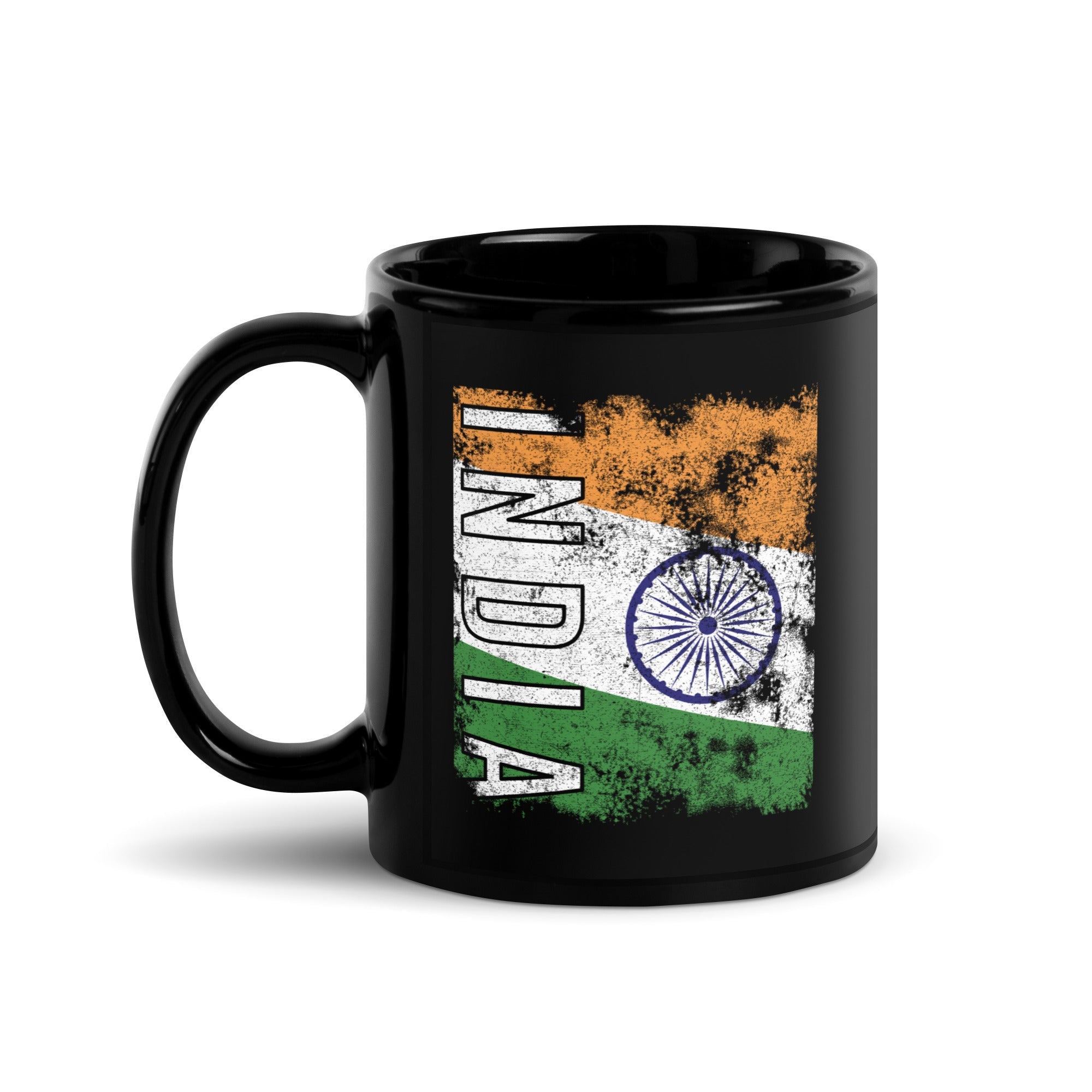 India Flag - Distressed Flag Mug