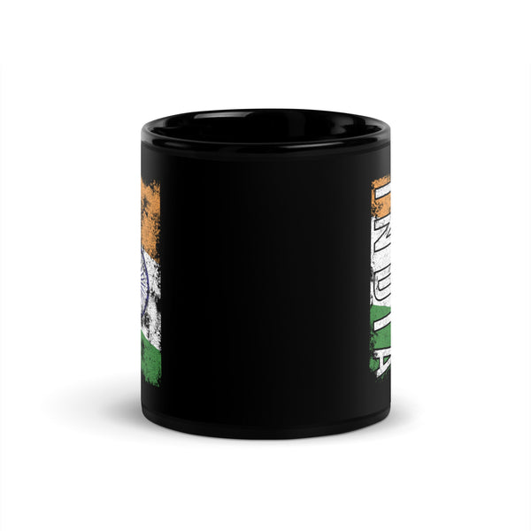 India Flag - Distressed Flag Mug