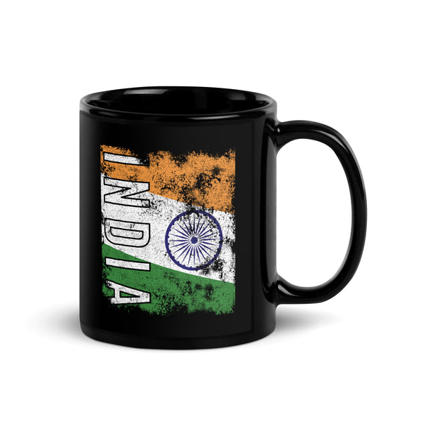 India Flag - Distressed Flag Mug