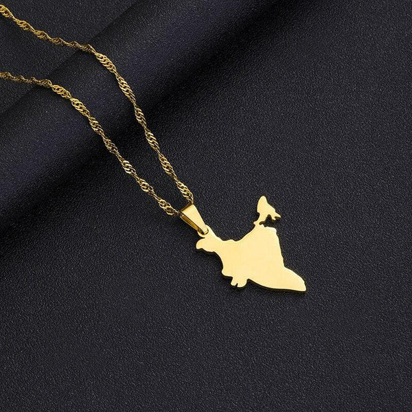 India Map Necklace