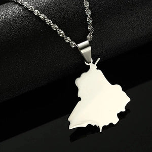 India Map Necklace