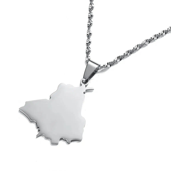 India Map Necklace