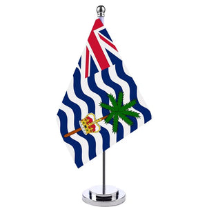 Indian Ocean Territory Desk Flag - Small Office Table Flag