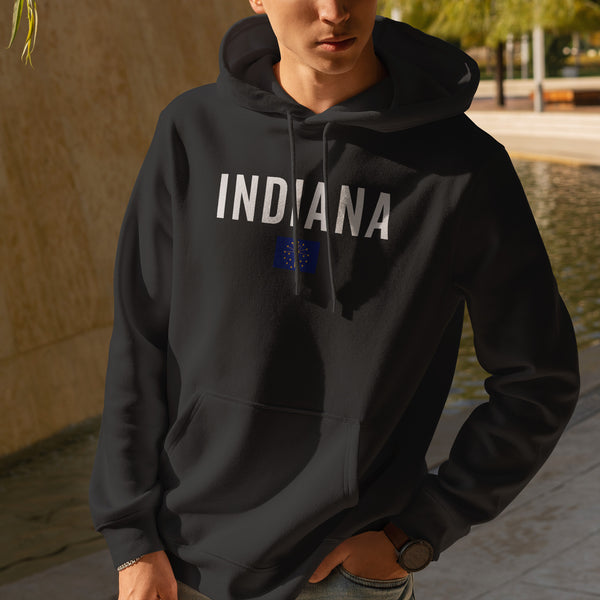 Indiana State Flag Hoodie