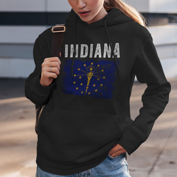 Indiana State Flag Hoodie