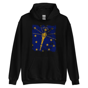 Indiana State Flag Hoodie