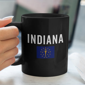Indiana State Flag Mug