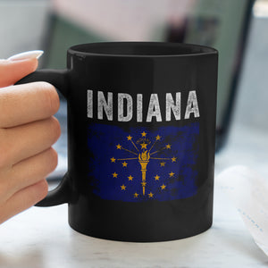 Indiana State Flag Mug
