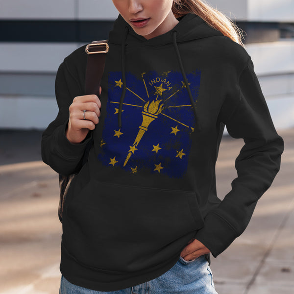 Indiana State Flag Hoodie