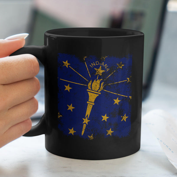 Indiana State Flag Mug