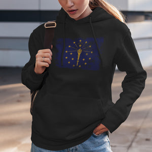 Indiana State Flag Hoodie