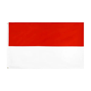 Indonesia Flag - 90x150cm(3x5ft) - 60x90cm(2x3ft)