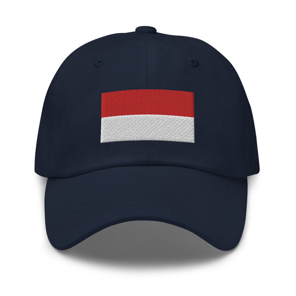 Indonesia Flag Cap - Adjustable Embroidered Dad Hat