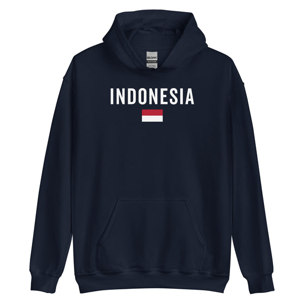 Indonesia Flag Hoodie